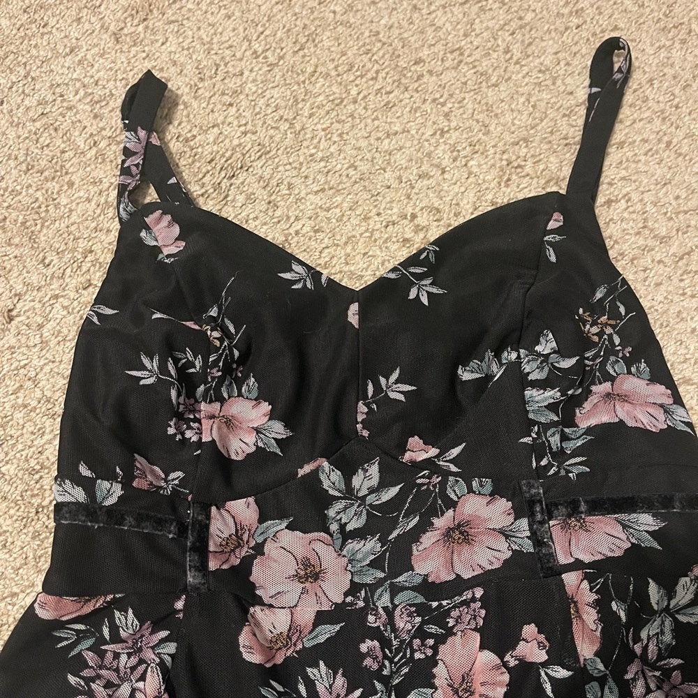 Torrid Spaghetti Strap Floral Dress